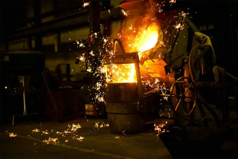 cored induction furnace