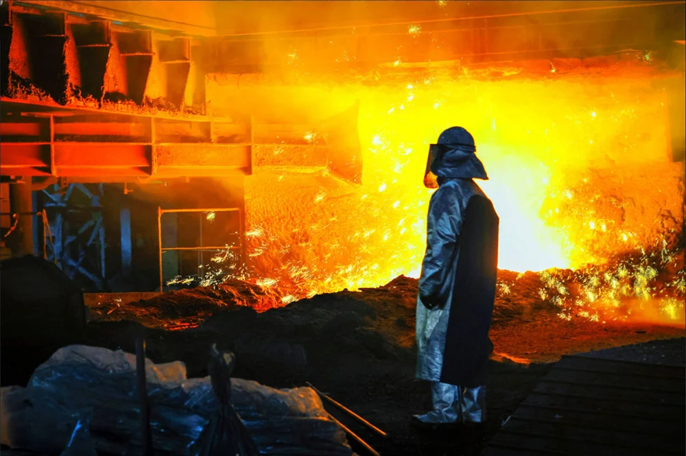 Personal Protective Equipment Made by Induction Melting