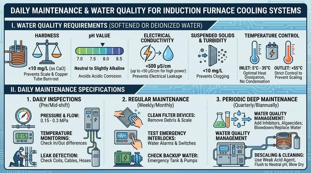 Water Quality Requirements for the Cooling Water System