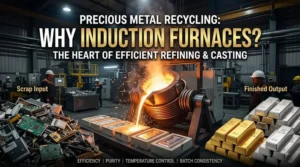 Why is induction furnace indispensable for the recycling of gold and silver