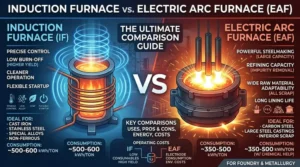 Induction Furnace vs. Electric Arc Furnace (EAF)