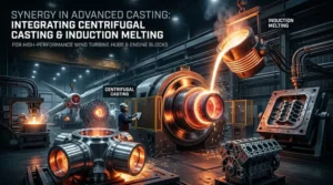 Synergy between centrifugal casting and induction melting